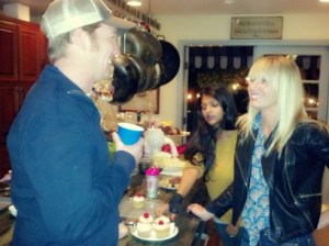 Snacking uncomfortably